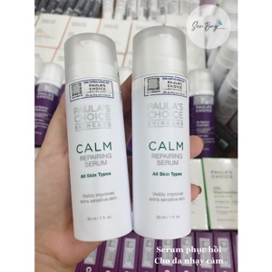 Tinh chất phục hồi cho da nhạy cảm Paula's Choice Calm Redness Relief Repairing Serum 30ml