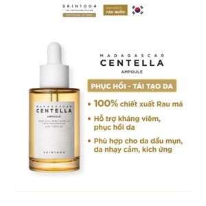 Tinh chất rau má madagascar skin1004 centella ampoule mẫu mới 100ml