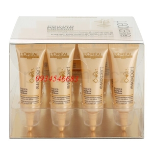 Tinh chất tái tạo bề mặt tóc hư tổn L'oreal Repair Lipidium 12mlx15