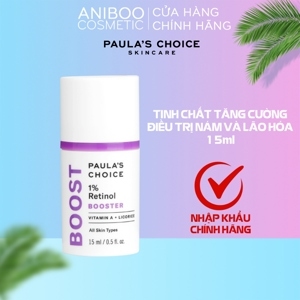 Tinh chất tăng cường chống nám và lão hóa Paula's Choice 1% Retinol Booster 15ml