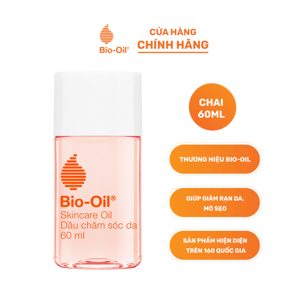 Tinh dầu Bio-Oil làm mờ sẹo, thâm nám, vết rạn da cho phụ nữ trước và sau khi sinh - 60 ml