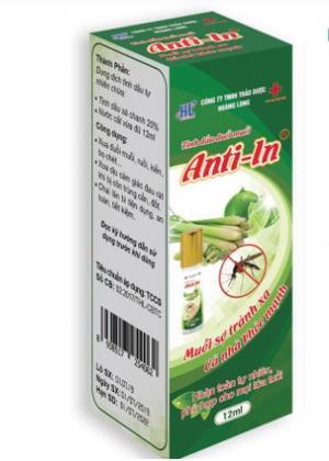 Tinh dầu đuổi muỗi Anti-In - chai lăn 12ml