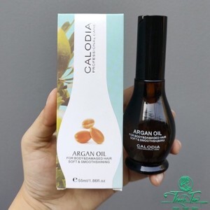 Tinh dầu dưỡng bóng tóc Calodia Argan Oil 55ml