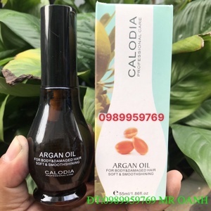 Tinh dầu dưỡng bóng tóc Calodia Argan Oil 55ml