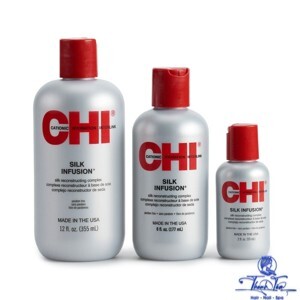 Tinh dầu dưỡng bóng tóc Chi Silk Infusion - 355ml