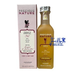 Tinh dầu dưỡng cho tóc xoăn và gợn sóng Alfaparf Milano Precious Nature Oil 100ml