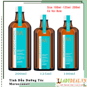 Tinh dầu dưỡng phục hồi tóc khô xơ Moroccanoil Treatment - 125ml