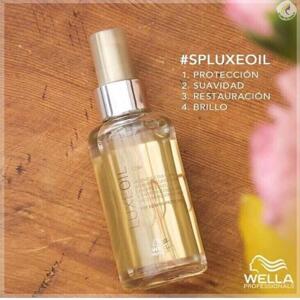 Tinh dầu dưỡng tóc khô hư tổn nặng Argan Keratin SP Wella Luxe Oil - 100ml