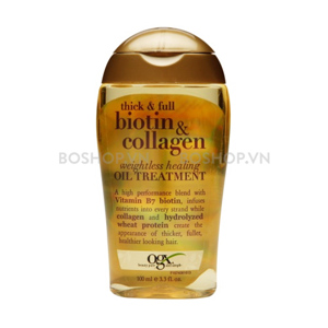 Tinh dầu dưỡng tóc OGX Biotin Collagen 100ml