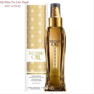 Tinh dầu dưỡng tóc siêu mềm mượt Mythic Oil L'oreal - 100ml