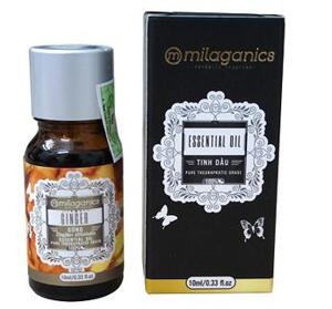 Tinh Dầu Gừng Ấn Độ Milaganics 10ml