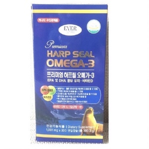 Tinh Dầu Hải Cẩu Hàn Quốc New Omega 3 Harp Seal Oil Hộp 300 Viên