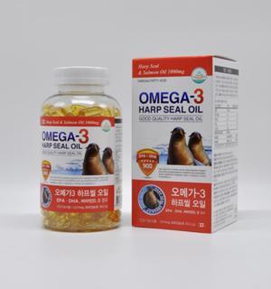 Tinh Dầu Hải Cẩu Hàn Quốc New Omega 3 Harp Seal Oil Hộp 300 Viên