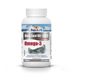 Tinh dầu hải cẩu MapleLife Harp Seal Oil Omega-3 - 1000mg , 120 viên