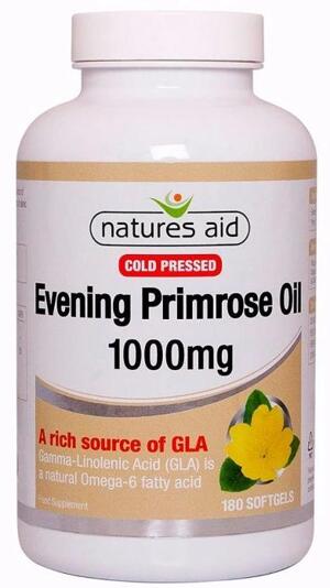 Tinh dầu hoa anh thảo Natures Aid Evening Primrose Oil 90 viên