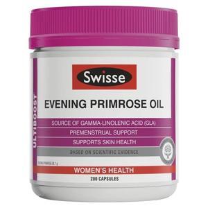 Tinh dầu hoa anh thảo Swisse Evening Primrose Oil của Úc