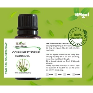 Tinh dầu Hương Nhu Trắng - Ocimun Gratissimum Pure Essential Oil