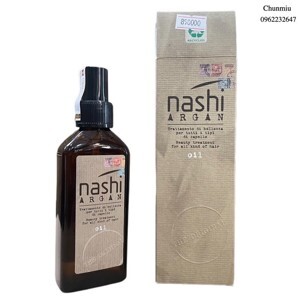 Tinh dầu nuôi dưỡng phục hồi tóc Nashi Argan 100ml