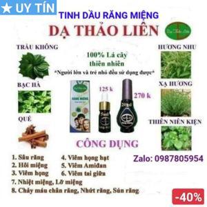 Tinh dầu răng miệng Dạ Thảo Liên loại 5ml