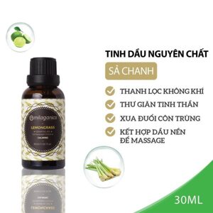 Tinh dầu sả chanh Milaganics - 30ml