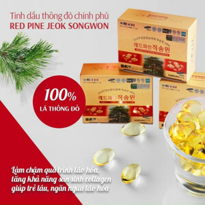 Tinh dầu thông đỏ Hàn Quốc Pine Needle Capsule Edally 180 viên