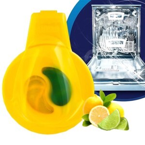 Tinh dầu treo khử mùi máy rửa chén Finish Dishwasher Freshener Lemon & Lime 4ml QT017392 - hương chanh