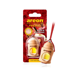 Tinh dầu treo xe ô tô hương táo & quế – Areon Fresco Apple & Cinnamon