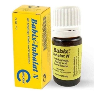 Tinh dầu trị cảm cúm, nghẹt mũi Babix Inhalat N, 10ml