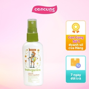 Tinh dầu xịt chống muỗi Babyganics 59ml