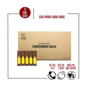 Tinh nghệ Golden Curcumin Curboss - 100 ống (hộp)