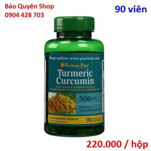 Tinh nghệ vàng Curcumin Puritan's Pride của Mỹ - 500mg, 90 viên