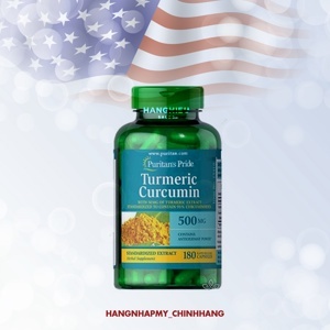 Tinh nghệ vàng Curcumin Puritan's Pride của Mỹ - 500mg, 90 viên