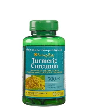 Tinh nghệ vàng Curcumin Puritan's Pride của Mỹ - 500mg, 90 viên