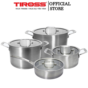 Bộ nồi Tiross TS871 (TS-871) - Bộ 3 nồi