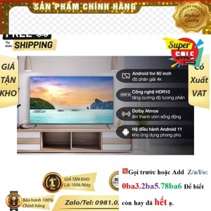 Tivi Sharp C60EK2X - 4K 60 inch