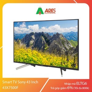 Tivi Smart Sony 43 inch 4K 43X7500F