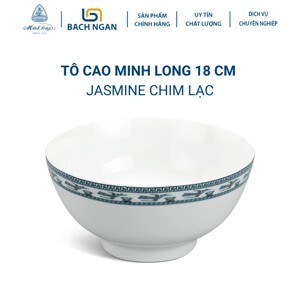 Tô cao 18 cm Jasmine Chim Lạc