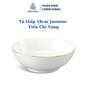 Tô cao 18 cm – Jasmine IFP – Chỉ Vàng