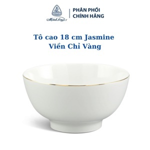 Tô cao 18 cm – Jasmine IFP – Chỉ Vàng