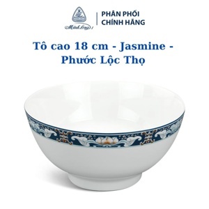 Tô cao 18 cm Jasmine Phước Lộc Thọ