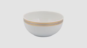 Tô cao 19 cm – Sago – Hoa Hồng