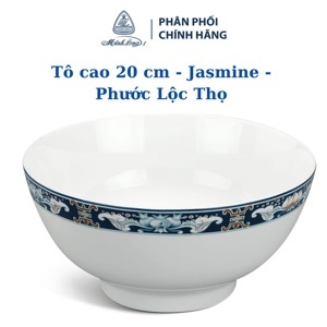 Tô cao 20 cm Jasmine Phước Lộc Thọ