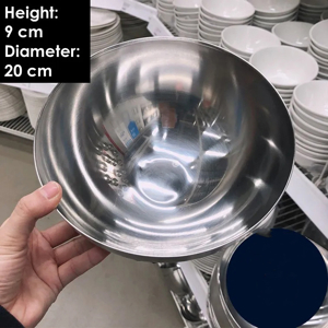 Tô trộn inox Ikea Blanda 20cm