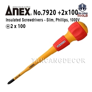 Tô vít cách điện Anex No.7920+2x100