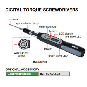 Tô vít cân lực điện tử Insize IST-SD200