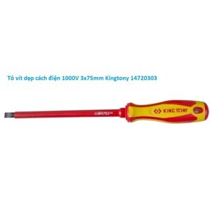 Tô vít dẹp cách điện Kingtony 14720303