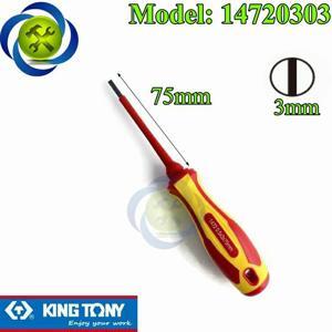 Tô vít dẹp cách điện Kingtony 14720303