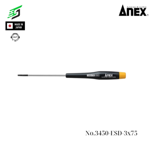 Tô vít điện tử chống tĩnh điện Anex No.3450-ESD-3x75