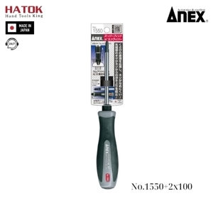 Tô vít đóng 4 cạnh Anex No.1550+2x100