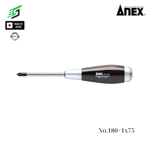 Tô vít đóng cán gỗ tam giác Anex No.180+1x75